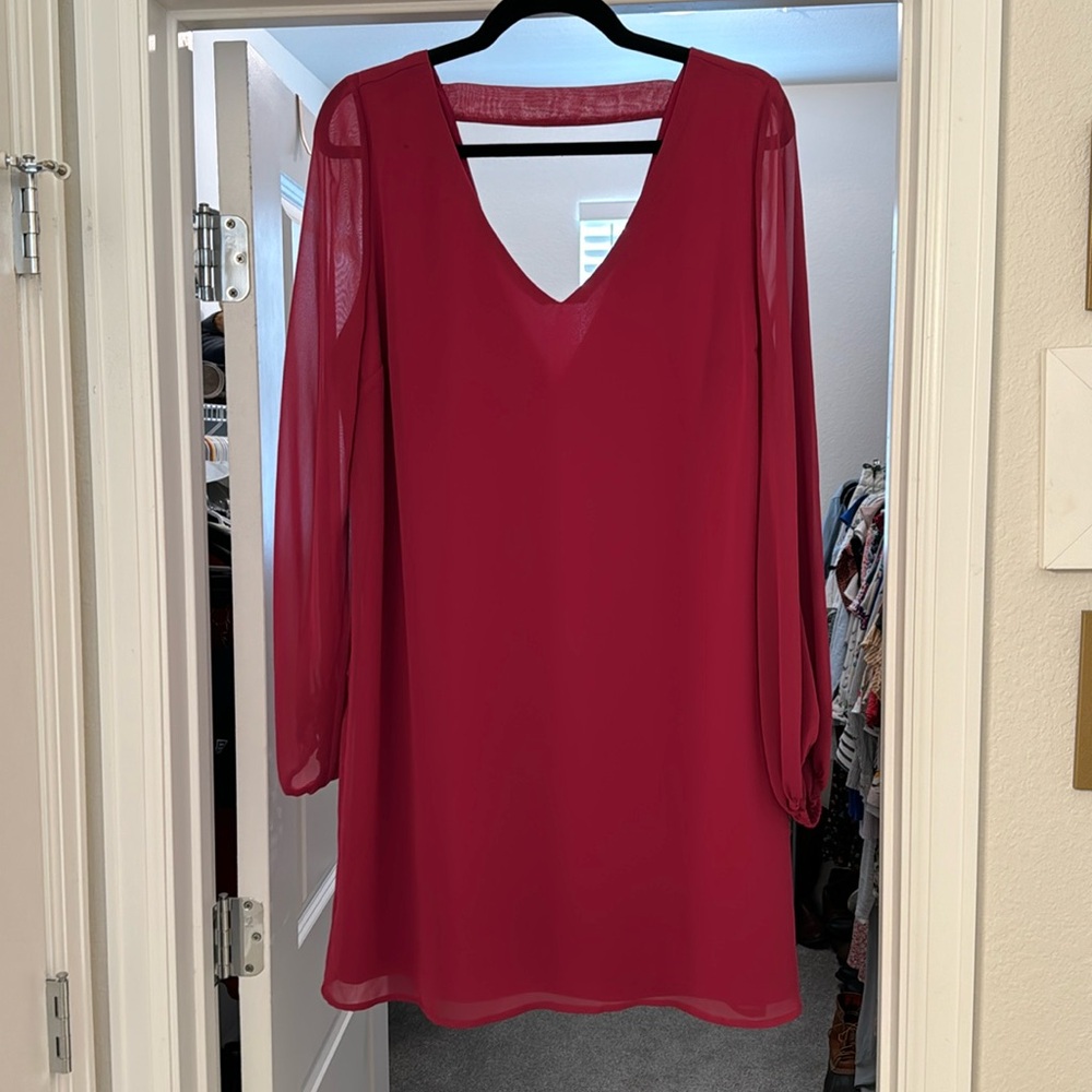 Magenta Dress